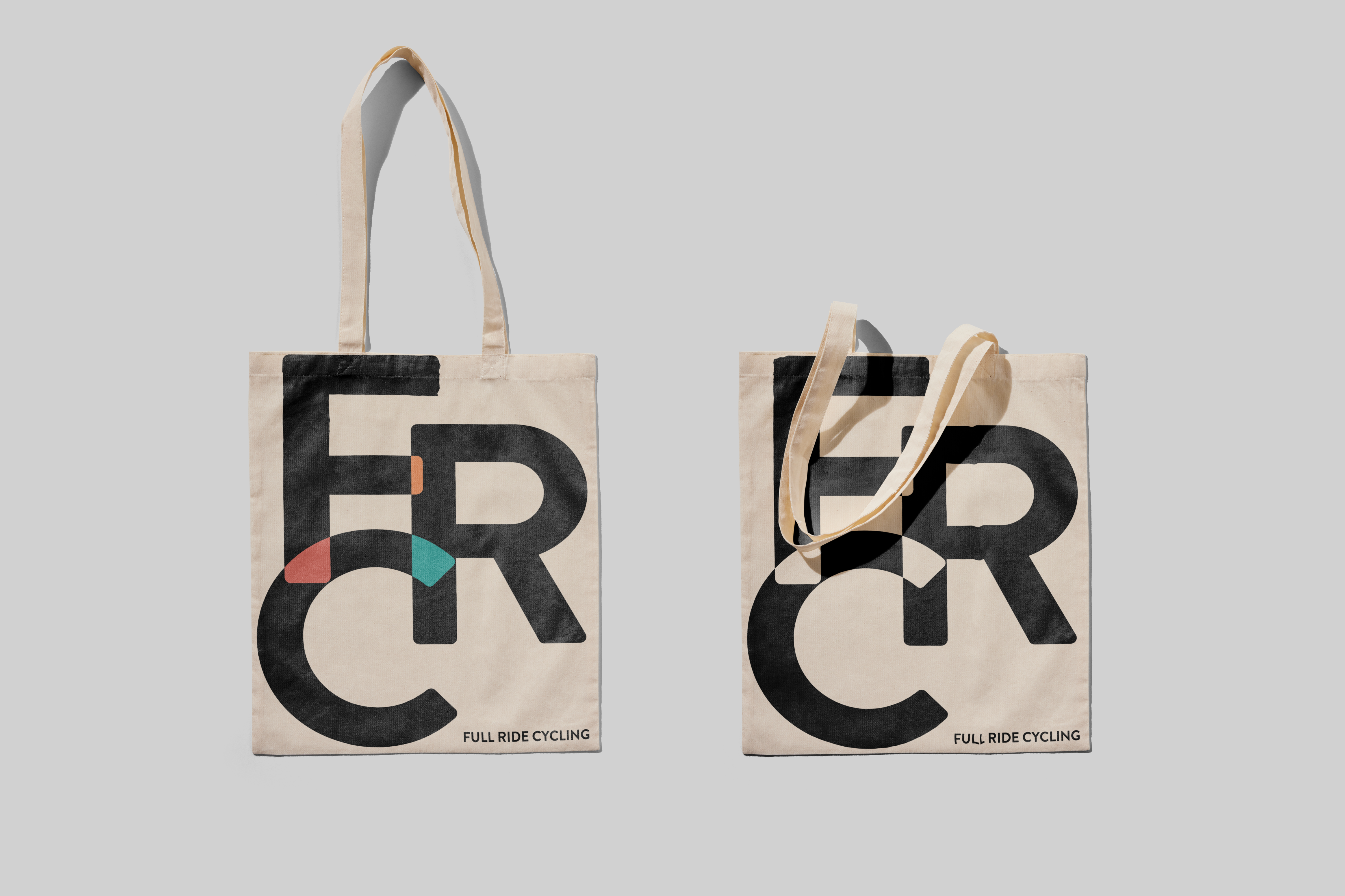 Full Ride Cycling tote bags